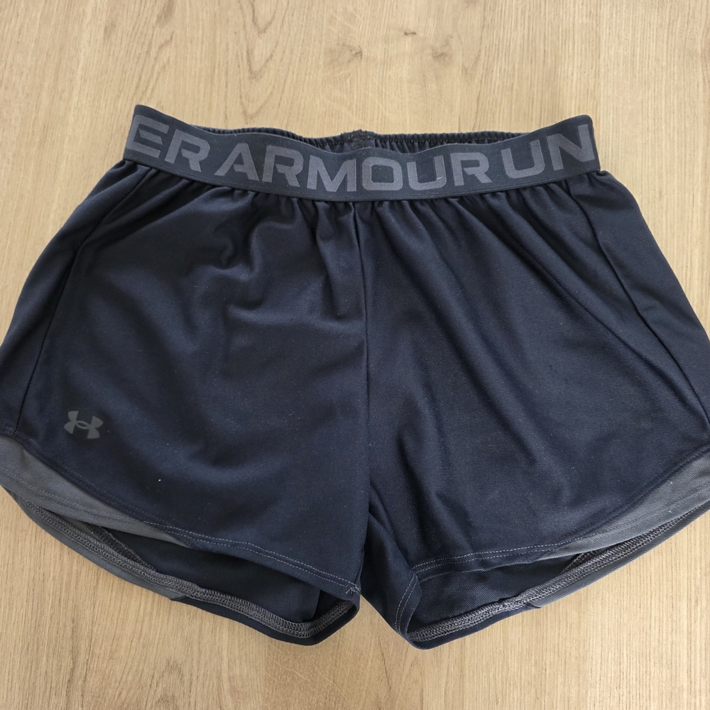 Under Armour Women's Dark Gray Athletic Shorts